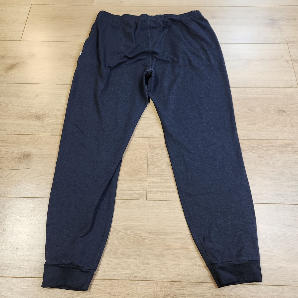 Vuori Performance Jogger Pants Womens Large Blue Jersey Elastic Waist VW303-L - Picture 2 of 9